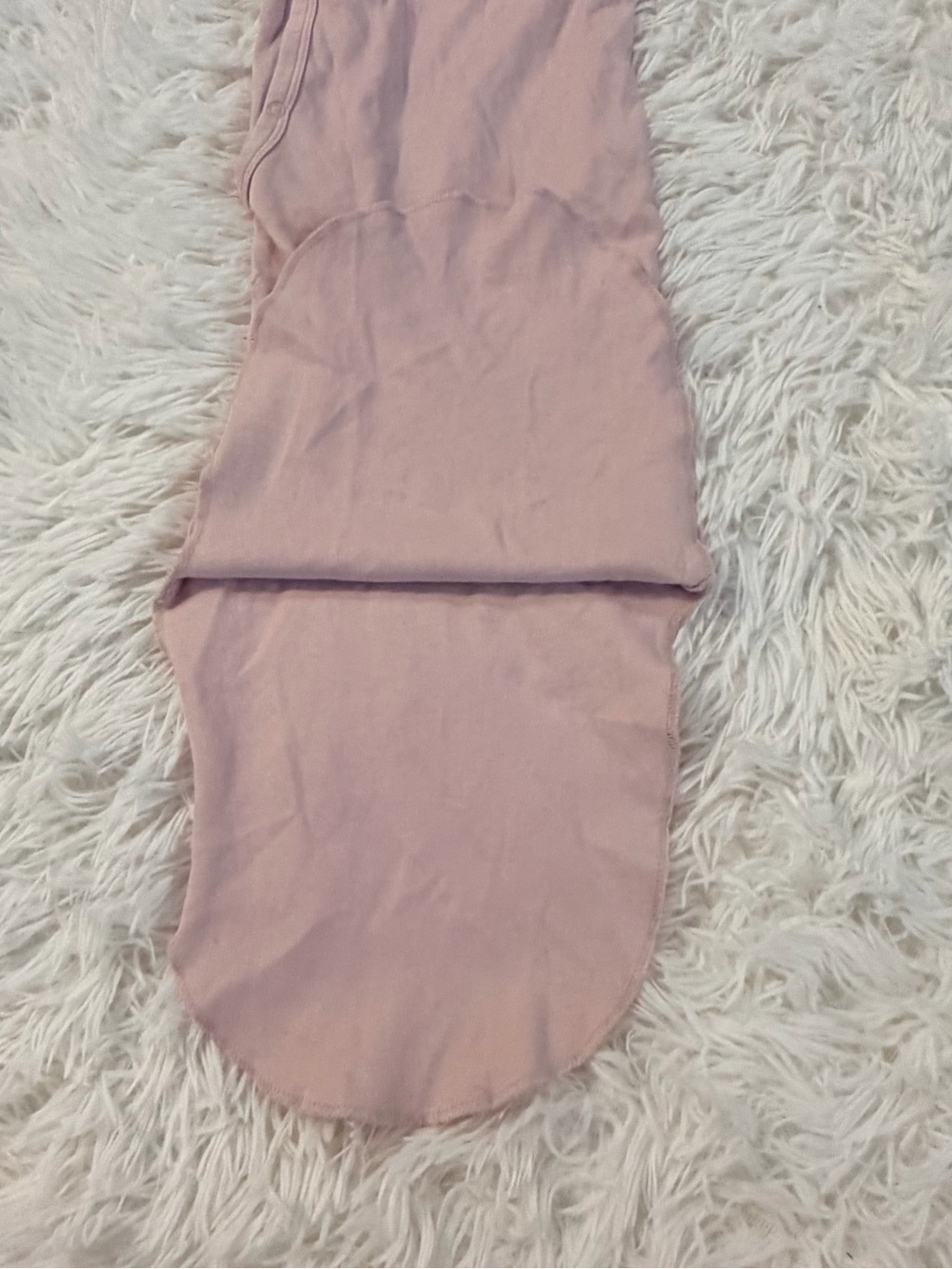 Colored Organics Newborn Organic Cotton Kimono Sleep Gown Mauve - Picture 7 of 11